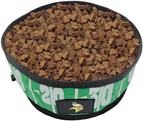 Pets First NFL Collapsible Pet Bowl