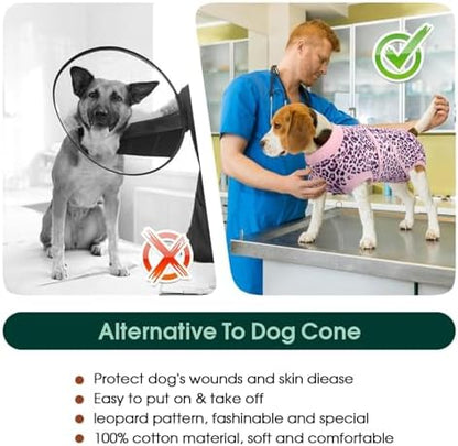 Kuoser Recovery Suit for Dogs After Surgery, Female Dog Onesie for Surgery