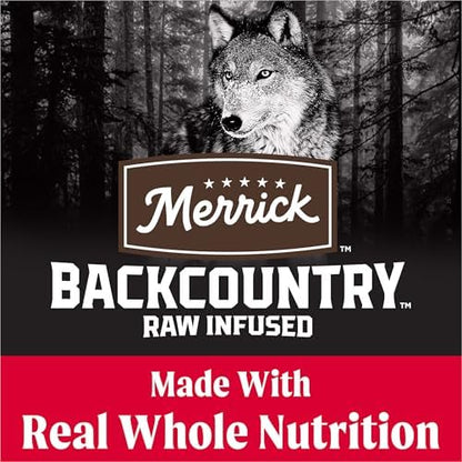 Merrick Backcountry Dry Dog Food Great Plains Red Recipe 20 lb Bag