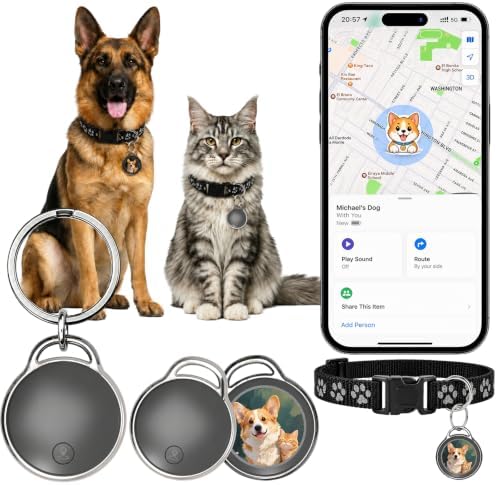 GPS Tracker for Dogs/Cats, Real-Time Tractive GPS Tracker Device