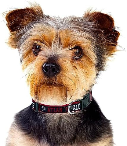 Pets First NFL Atlanta Falcons Licensed PET COLLAR, Large - Heavy-Duty, Strong, and Durable Dog Collar. Available in 31 Football Teams and 4 Sizes