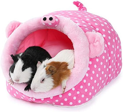 JanYoo Chinchilla House Ferret Bed Accessories Tunnel Pouch for Hedgehog Supplies(XL,Pig)