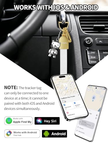 Smart Keychain Tracker (iOS & Android), Universal Car Key Chains Finder