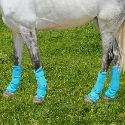 Horse Fly Boots, Mesh Fly Boots for Horse Set of 4, Equine Leg Protection