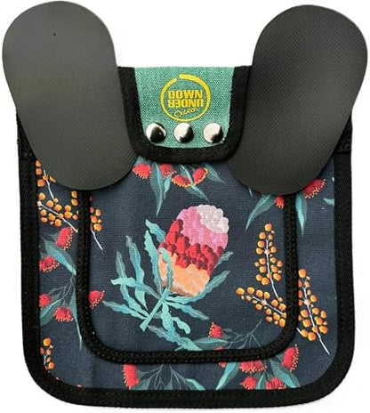 DOWN UNDER OUTDOORS 4 Pack Medium-Large Chicken Saddles (Feathers & Flora)