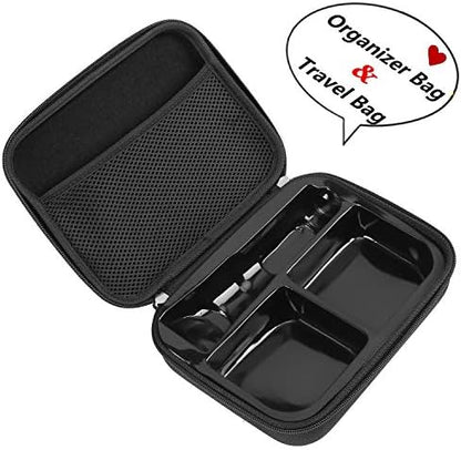 Sminiker Low Noise Horses Clippers Rechargeable Cordless Pet Clippers Grooming Kit with Storage Bag 5 Speed Professional Animal Clippers Pet Grooming Kit