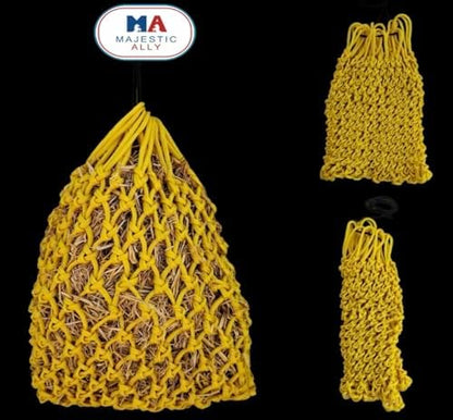 Majestic Ally 2”x2” Holes Highly Durable Very Sturdy 36" Hay Net with for Horses, Goat etc.