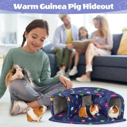 Unicorn Catcher Washable Guinea Pig Hideout Large Cozy Bed for Small Pets