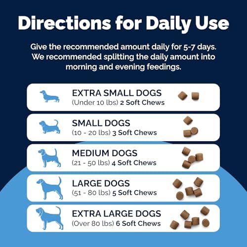 Vetnique Glandex Rapid Digestive Support for Dogs, Pumpkin + 7 Probiotics