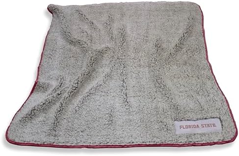 Logo Brands Officially Licensed NCAA Unisex Frosty Fleece Blanket, One Size, Team Color