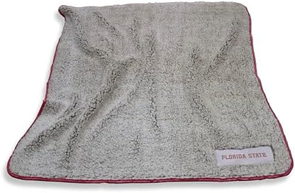 Logo Brands Officially Licensed NCAA Unisex Frosty Fleece Blanket, One Size, Team Color