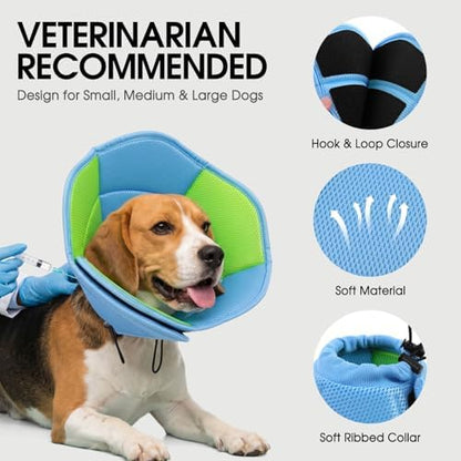 Dog Cones for Medium Dogs Soft Cone for Dogs to Stop Licking