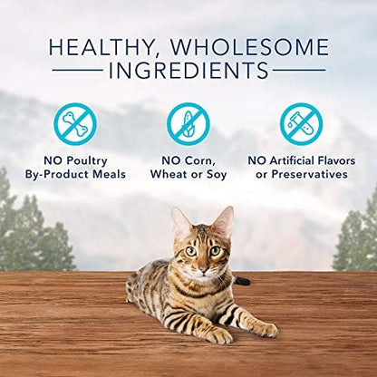 Blue Buffalo Wilderness Tasty Trout Crunchy Cat Treats, 2 oz (Pack of 12)