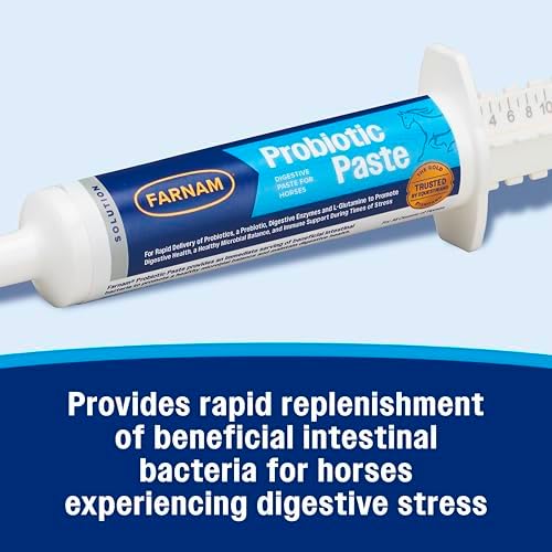 Farnam Probiotic Paste Horses in Syringe Supports Healthy Microbial Balance