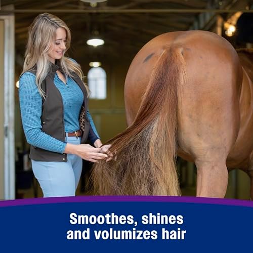 Farnam Vetrolin Detangler and Conditioner for Horse Manes and Tails, 12 Oz