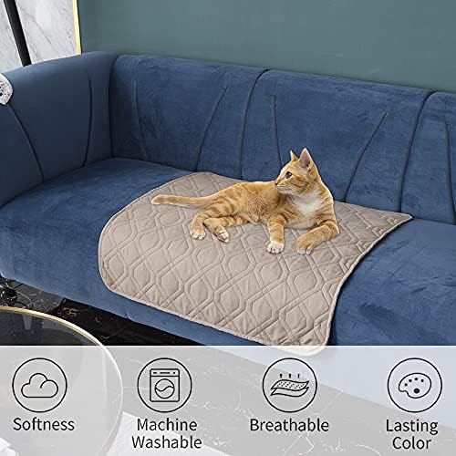 Ameritex Waterproof Dog Bed Blankets Cover for Bed Couch Sofa Reversible