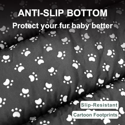 Dog Bed Mat, Reversible Dog Crate Pad with Washable Kennel Mat and Soft Foam, Flat Pet Bed for Dogs & Cats, for Crates Carriers & Travel (Green, 34" L*20" W*1.5" Th)