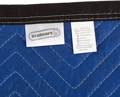 Stalwart Heavy Duty Moving Blanket, 80x73.5in