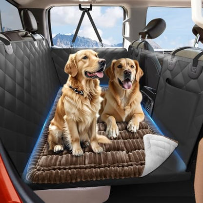 Dog Bed for Car Back Seat, Non-Slip Backseat Pet Mat XL, 59”X27.5”
