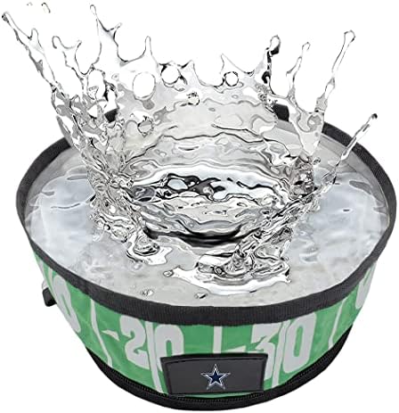 Pets First NFL Collapsible Pet Bowl