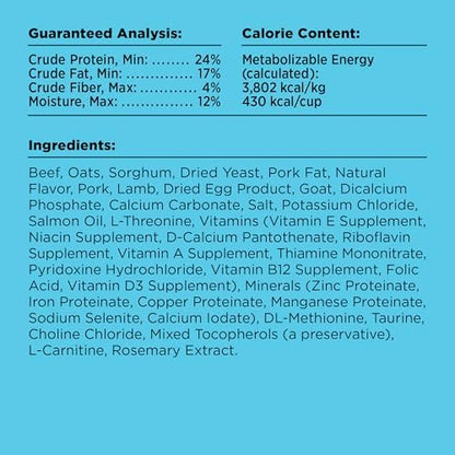 BIXBI Liberty Ancient Grains Dry Dog Food, Rancher’s Red Recipe – Fresh Meat, High Protein, Wholesome Grains – USA Made, 22 lbs