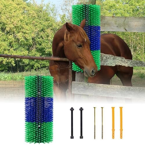 Livestock Scratching Brush for Horse Goat Cattle Cow Sheep Pig