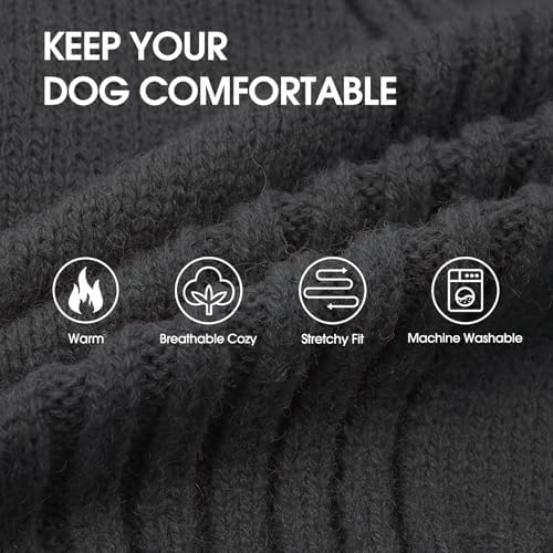 IECOii XXXL Dog Sweater,Warm Dog Sweaters for Extra Large Dogs Girl Boy
