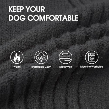 IECOii XXXL Dog Sweater,Warm Dog Sweaters for Extra Large Dogs Girl Boy