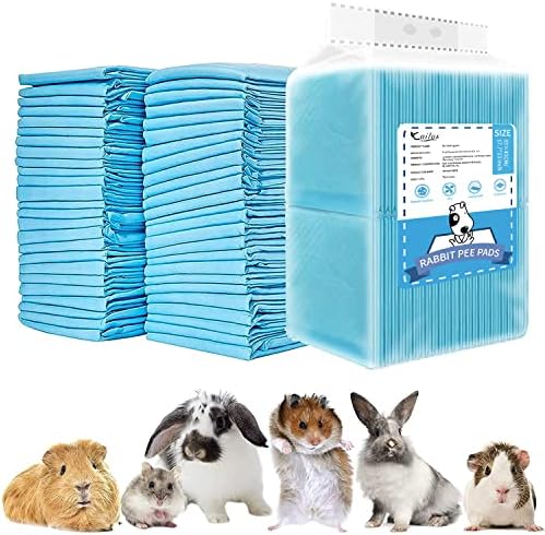 Rabbit Pee Pads Bunny Toilet/Potty Training Pad Super Absorbent Cage Liner