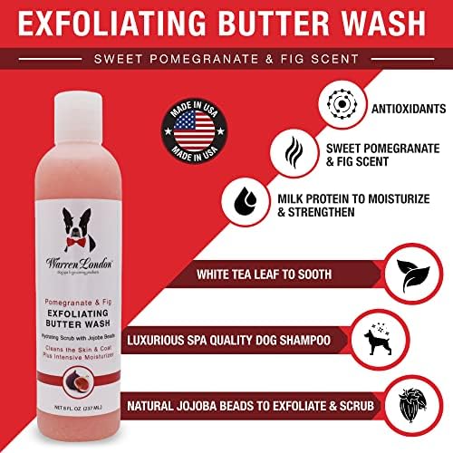 Warren London Ultimate Dog Spa Gift Box – 8-Piece Grooming & Pampering Kit | Hydrating Butter, Exfoliating Butter Wash, 2-in-1 Shampoo, Paw Defense Wax, Wet Kiss Cologne, Pawdicure Tools | Gift Set
