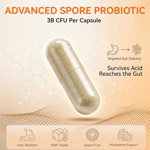 PUAINTA Probiotics for Dogs & Cats, Digestive Health Capsules,90 Ct