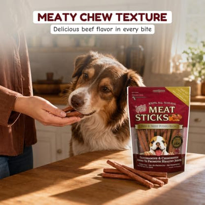 Loving Pets Gourmet Meat Sticks - Sweet Potato and Beef Recipe, Dog Treat, 5oz