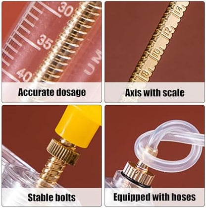Baby Bird Feeding Syringe Set, Small Pet Parrot Feeding Tubes for Birds, Hand Feeding Tubes Kit Parrot Feeder Food Feeding & Watering Supplies for Small Pet Baby Birds (100ML)
