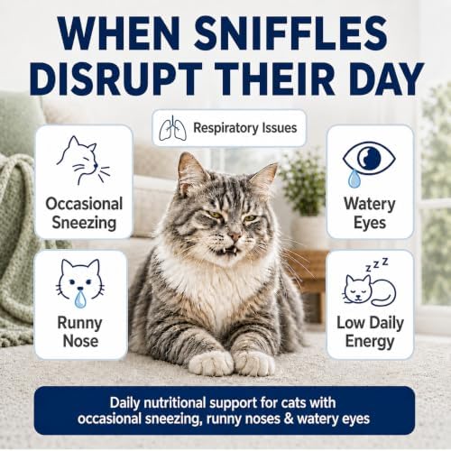 VICSOM L-Lysine for Cats, Cat Lysine Supplement Drops, Chicken, 2 Fl Oz