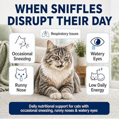 VICSOM L-Lysine for Cats, Cat Lysine Supplement Drops, Chicken, 2 Fl Oz