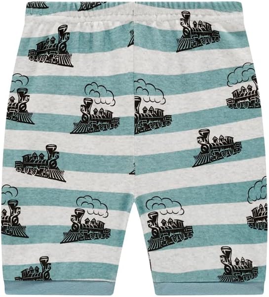 Popshion Boys Pajamas 100% Cotton Toddler Clothes Summer Pjs for Boy Planet Dinosaur Sleepwear Kids Short Sets 2-10 Years