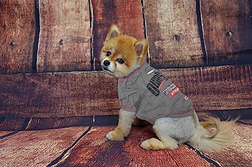 Pets First Collegiate Ohio State Buckeyes Dog T-Shirt, X-Large. - Licensed Shirt for Pets Team Colored with Team Logos.- Premium Stretchable Materials for The Comfrot of Your Dog & Cat.