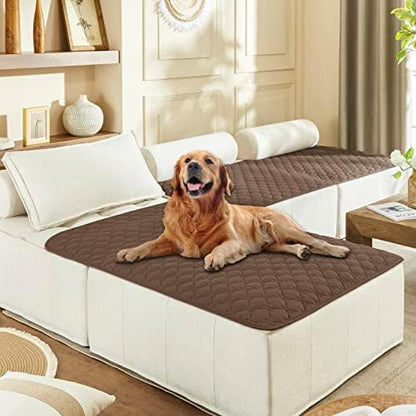 gogobunny Waterproof Blanket for Dogs，Couch Covers for Sectional Sofa