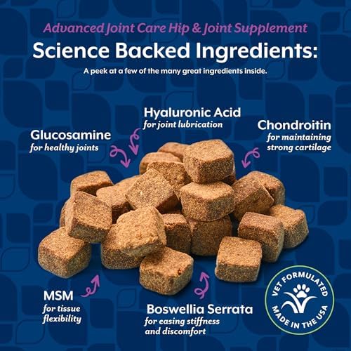 NaturVet Advanced Joint Care with Glucosamine, Dogs & Cats, 180ct