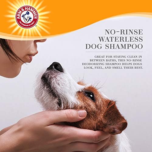 Arm & Hammer Ultra Fresh Waterless Dog Shampoo Foam, Juniper Mist, 8 Fl Oz