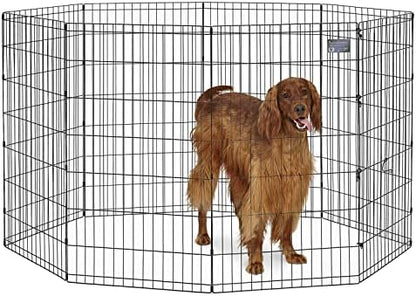 MidWest 42-Inch Exercise Pen, Single Door, 16 Sq Ft Play Area