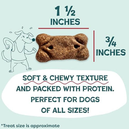 Shameless Pets Beef Up Meaty Tenders, Soft Dog Treats, Grain Free, 1.5lb