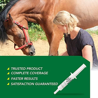 Ramard Total Gut Health Equine Digestive Support - Equine Gut Health Supplement Probiotics for Horses, Healthy Gut Vitamins, Gastric Relief, Optimum Digestive Health for Horses 1oz, 1-Pack
