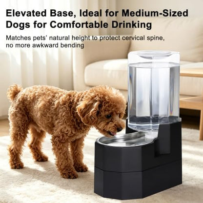 Sfozstra 7L Raised Dog Water Dispenser: Comfortable Drinking