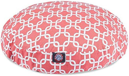 Majestic Pet Coral Links Medium Round Pet Bed