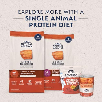 Natural Balance Limited Ingredient, Salmon & Sweet Potato, 12 lb