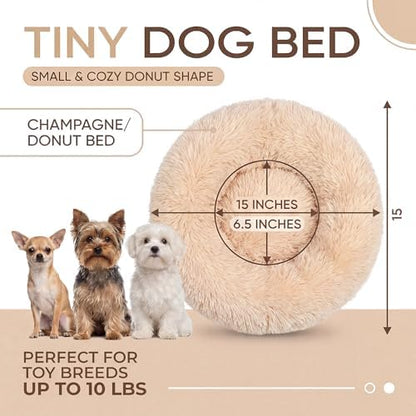Tiny Dog Bed for Extra Small Dogs for Chihuahua Pomeranian Toy Poodle