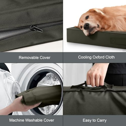 Outdoor Waterproof Orthopedic Dog Bed for Large Dogs