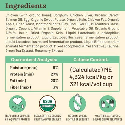 Primal Kibble in The Raw, Freeze-Dried Dog Food, Chicken, 5.4 lb