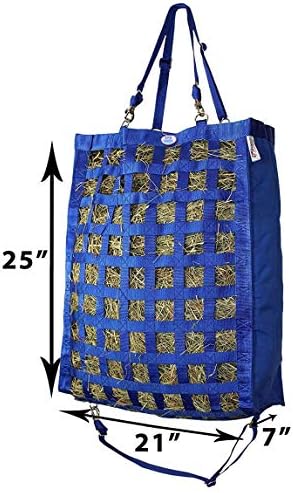 Derby Originals Front Web Slow Feeder Horse Hay Bag Super Tough Bottom with 6 Month Warranty